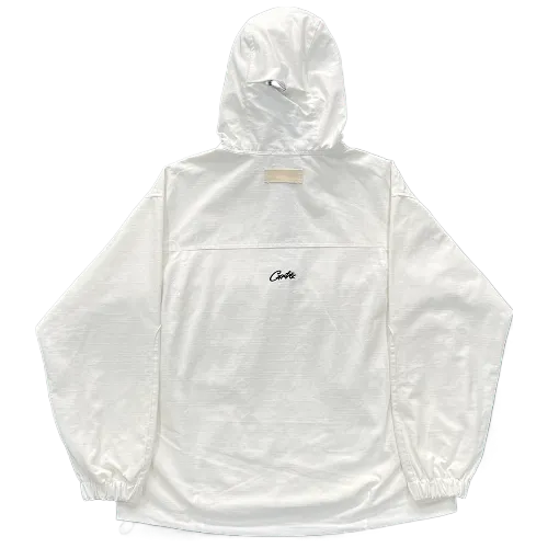 CORTEIZ JACKET SLANT POCKET WHITE - Image 3